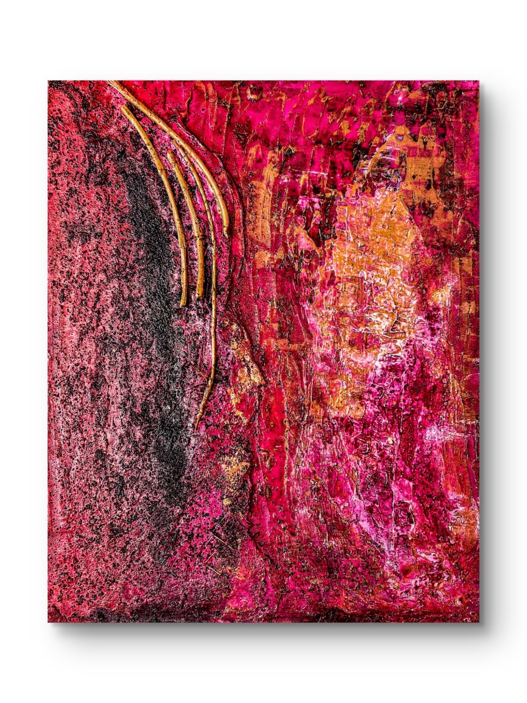 Burning an der Wand