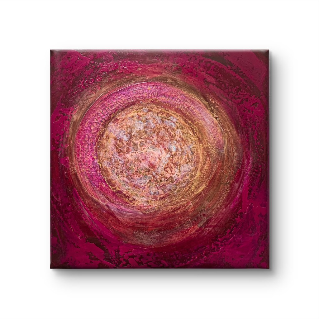 Tanz auf dem Vulkan an der Wand
