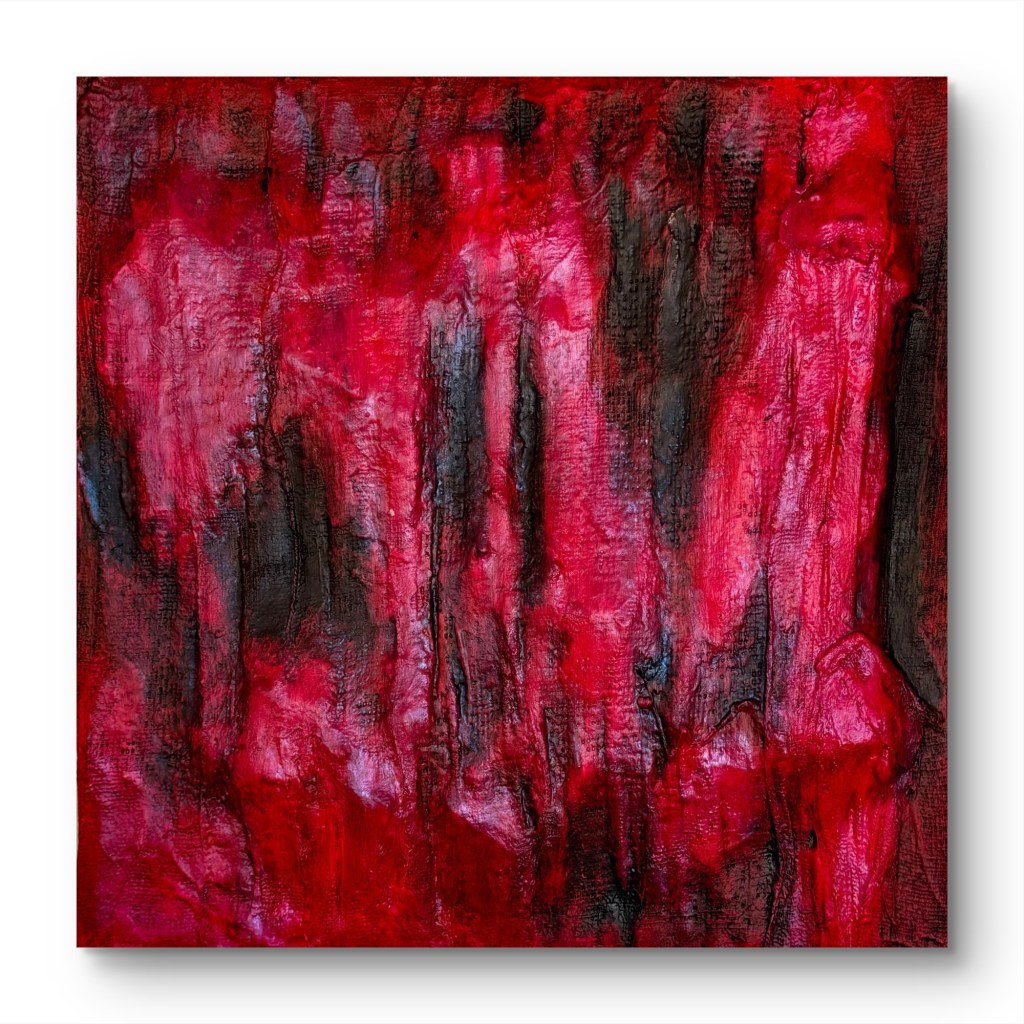 In the middle of embers an der Wand