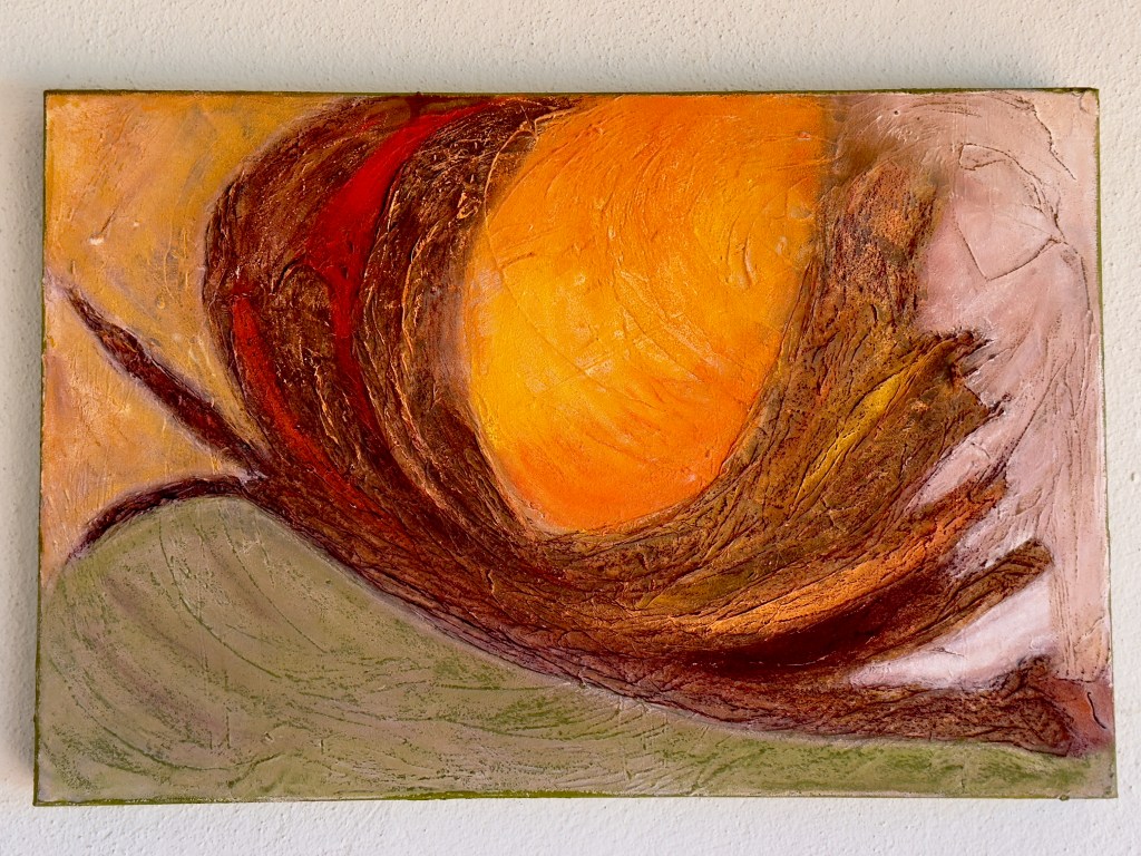 Sunkissed an der Wand