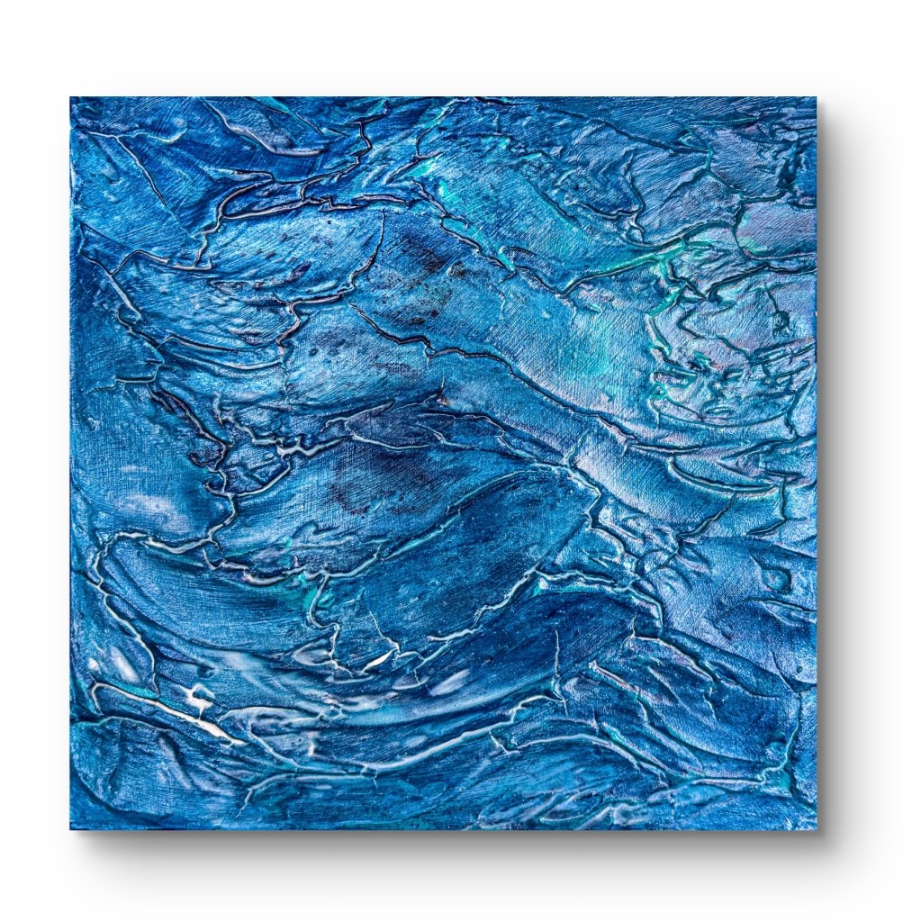 Wasserspiele an der Wand